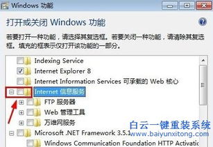 如何彻底卸载Windows系统中的IIS信息服务